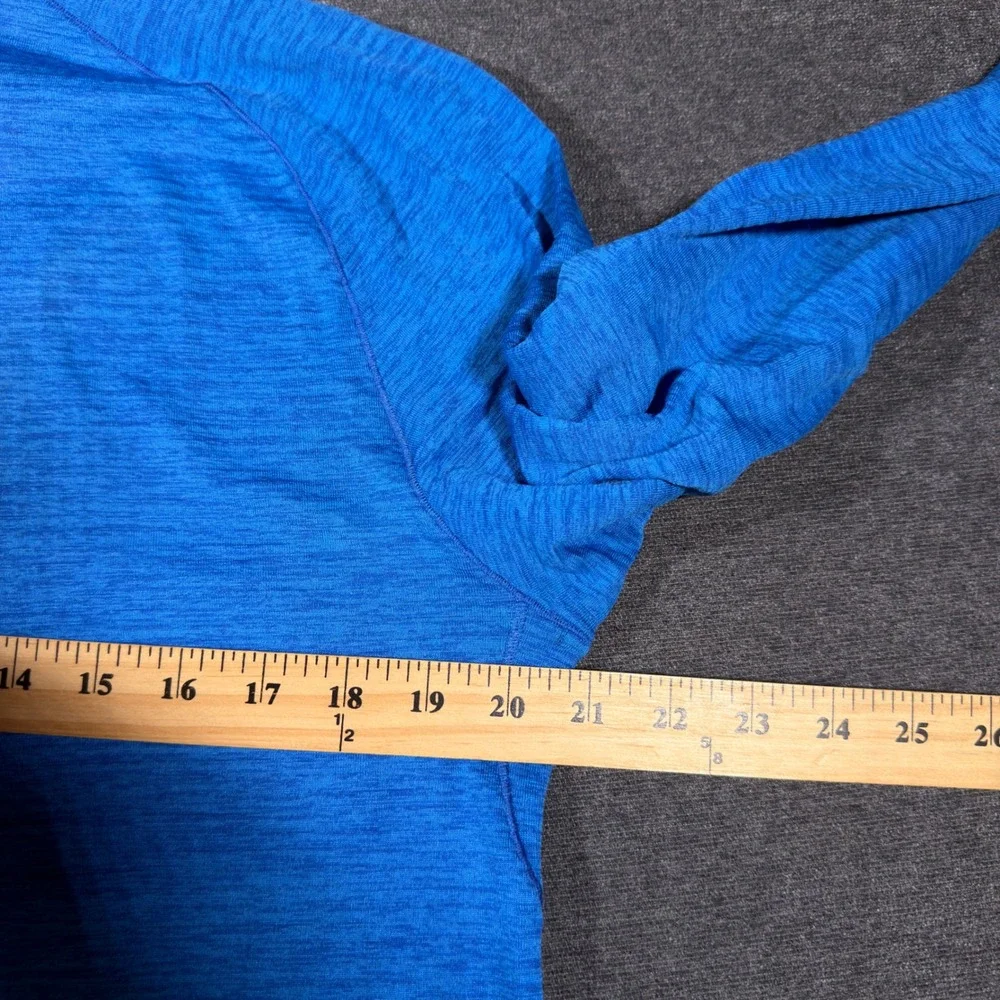 Nike Dri-Fit Therma-fit Sphere Half Zip Pullover Mens Medium Blue Running Gym